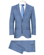 BLUE GRAY  SOLID SUITS