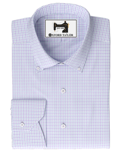 TATTERSALL PURPLE  SHIRTS
