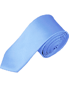 Satin Silk  Neck Ties-light blue