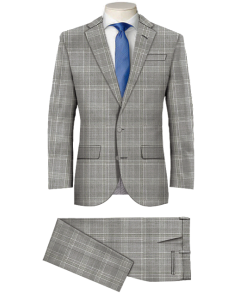 GRAY GLEN CHECK SUITS