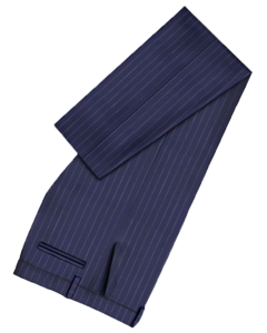 PINSTRIPE NAVY PANTS