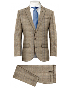HARRIS TWEED BROWN SUITS