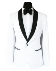 WHITE TUXEDO JACKETS 