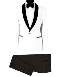 WHITE TUXEDO SUITS 