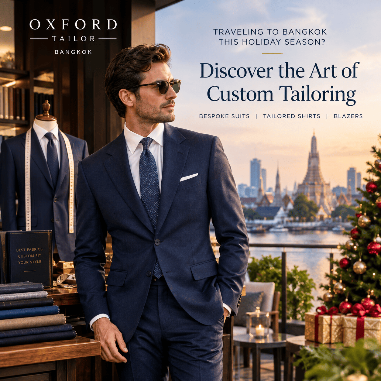 Traveling to Bangkok This Holiday Season? Discover the Art of Custom Tailoring