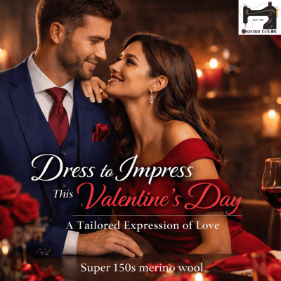 Dress to Impress This Valentine’s Day: A Tailored Expression of Love