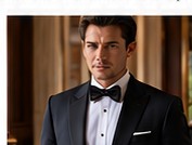 Man in formal evening wear