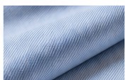Fine blue twill cotton fabric