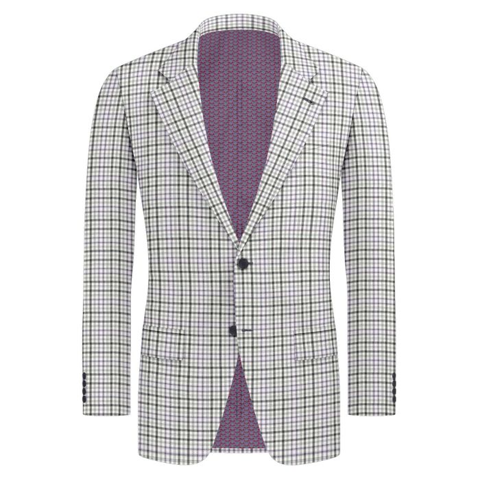 Checked Blazer