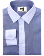HERRINGBONE  BLUE