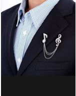 Suits Brooch