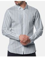 Luciano – Light Blue Wide Stripe Premium Cotton Shirt Fabric