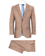 BROWN  SHARKSKIN 