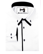 DOUBLE COLLAR WHITE 