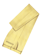 YELLOW CHINO PANTS
