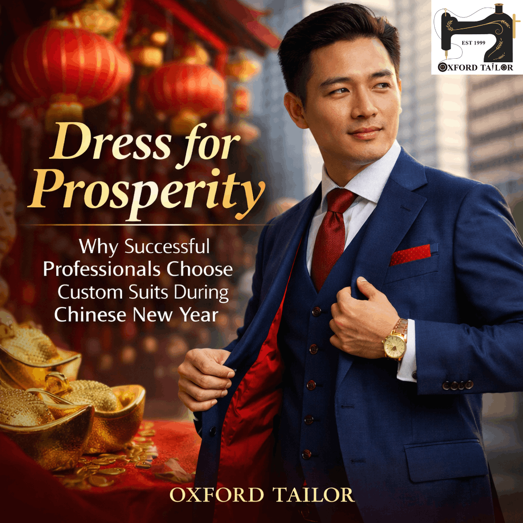 Dress for Prosperity: Why Successful Professionals Choose Custom Suits During Chinese New Year