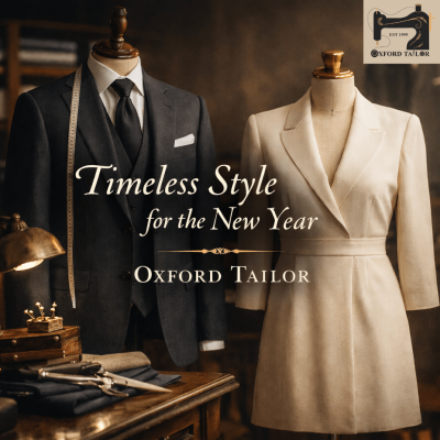 New Year, Timeless Style: Begin the Year with Bespoke Tailoring by Oxford Tailor